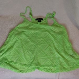 Neon crop top PRICE DROP